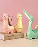 Paper Moon Cute Cartoon Giraffe USB Rechargeable Folding Lamp With Pen Holder Desk Organizer, 1pc - Color/Design May Vary