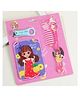 Paper Moon Comb, Nail Clipper, Mirror Travel Grooming Kit Set for Girls - Random Design