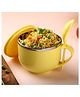 Paper Moon Stainless Steel Noodle & Soup Bowl with Spoon & Fork, Airtight & Leak Proof Bowl for ,Soup, Rice, Maggie Food Container for School, Office, Travel -500 ml, 1pc - Color May Vary