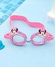 Yellow Bee Disney Minnie Mouse Swimming Goggles with 3D Ears & Star Accents - Pink