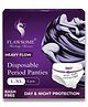 Flawsome Period Pants L | Full Coverage | Leak-Proof | Rash-Free Comfort | Heavy Flow | With Disposal Pouches | Pack of 4