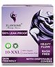 Flawsome Organic Pads XXL | Secure Fit | Organic Cotton | Rash-Free | High Absorbency | With Disposal Pouches | Pack of 10