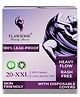 Flawsome Organic Pads XXL | Soft Organic Cotton | Toxin-Free | Rash-Free | High Absorbency | With Disposal Pouches | Pack of 20