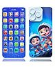 Super Toy 24 Modes Kids Smart Phone Toy Musical Phone Toy with Rechargeable Battery and USB Charging Cable Education Gift for Boys Girls