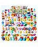 SUPER TOY 10PC Assorted Erasers for Kids Different Shapes 3D Erasers Return Gift Classroom School Prize Rewards Rubber for Boys & Girls Stationery Supplies Party Favors