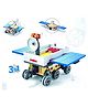 SUPER TOY 3in1 Space Rover Exploration Building Blocks Rocket Launcher Construction Toy Set Brick Kit for Kids