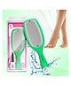 Majestique Foot Scraper with Attached Callus Remover, Stainless Steel Foot File Scrubber for Dead Skin, Pedicure Scraper for Feet, Foot Scrubber for Bathing - 1Pc (Multicolour)