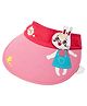 Little Surprise Box Cotton Baby Rabbit Designed Visor Cap - Pink- Diameter- 52-56  cms