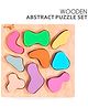 WoodBee Wooden Abstract Puzzle - Multicolor