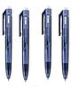 Lineplus Ballpoint Pen Abraxa 0.5mm Pack of 4Blue