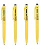 Lineplus Ballpoint Pen Abraxa 1.0mm Pack of 4 Blue