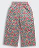 Barbie by Tiny Girl Hearts Printed Palazzo Pant - Pink