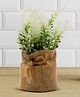 Voncasa Green Artificial Flower Plant with Sack Bag