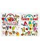 Sawan My First Board Book ABC Picture Dictionary Set of 2 Books - English