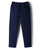 Pine Kids Woven Full Length Solid Colour Trouser Pant - Navy Blue