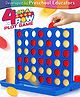 Intelliskills Premium Connect 4-in-a-Row (Plot & Strike Game) for Kids | Classic 2-Player Strategy Activity | Boosts Logical Skills | High Quality | For Gifting | BIS Certified | Educator Recommended