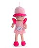 Starwalk Candy Doll With Cap Pink - Height 45 cm