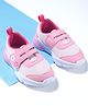 Cute Walk by Babyhug Sneaker Shoes With Velcro Closure & Floral Print - Pink