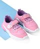 Cute Walk by Babyhug Sneaker Shoes With Velcro Closure & Floral Print - Pink