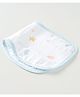 Aariro Organic Cotton Burp cloth Under the Sea - Light Blue