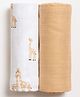 Aariro Organic Cotton Muslin Swaddle Stand Tall