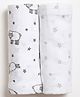 Aariro Organic Cotton Muslin Swaddle Counting sheep