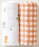 Aariro Organic Cotton Muslin Swaddle Wild Safari