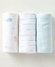 Aariro Organic Cotton Muslin Swaddle Under the Sea (Set of 3)