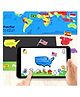 Imagimake Mapology Augmented Reality World Puzzle Multicolor - 78 Pieces