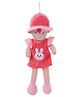 Starwalk Candy Doll With Frock And Cap Pink - 55 cm