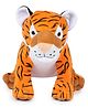 Tukkoo Tiger Plush Toy Made of Polyester - Orange