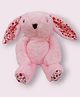 Tukkoo Pink Bunny Plush Toy Made of Soft Fur Fabric - Pink