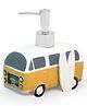 The little lookers Resin Hand Soap Dispenser Lotion Bottle Liquid Soap Dispenser Mustard -100 ml