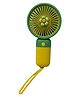 YAMAMA Handheld Fan USB Powered Mini Fan Pocket Size Flower Decor Quiet Lovely Portable Fan Personal Fan for Office Travel Bedroom Dorm Outdoor Indoor  (Pack of 1 - Design And Color May Vary)
