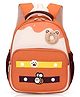 YAMAMA School Bags Cute Bee And Bear Backpack For Kids With Adjustable Straps Premium Design Bag For Kids Best For School Picnic Holidays - Height 12 Inches