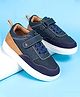 Pine Kids Casual Shoes with Velcro Closure - Navy Blue