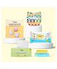 SuperBottoms Pack of 5 Newborn Essentials Kit | NewBorn Cloth Diaper & Langot Combo - Multicolor
