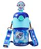 Little Surprise Box 3D Astronaut Toy Lid Stainless Steel Bottle Strips Blue - 500 ml