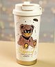 Little Surprise Box Ted Print Stainless Steel Insulated Detox Bottle with Infuser attachment Rose Gold - 550ml
