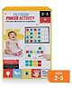 My House Teacher  - Pattern And Pincer wooden Cube Activity Busy Bag
