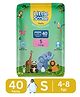 Little Smile Baby Pants Extra Absorb Diapers - Small -40 Pieces - S (40 Pieces)