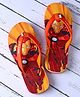 Pine Kids Marvel Slip On Flip Flops With Iron Man Print - Red