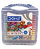 Doms Oil Pastel 50 Shades In Hexagonal Shape - Pack Of 50