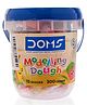 Doms Modelling Dough In 15 Shades & Tools Kit - Multicolour