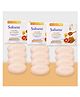 Softsens Naturally Glowing Skin Cream Bar Soap 100gx4 (Pack of 3)