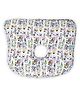 StarAndDaisy Memory Foam Baby Head Shaping Pillow for Preventing Flat Head Syndrome, 0+ Years, 26 cm X 21 cm X 4 cm (Bambi and Friends) Multicolor (White Cat Prints)