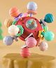 StarAndDaisy Teether Teething Toys for Baby 6-12 Months Kids, Soft Silicone & BPA Free (Mball-Red-Multicolor)