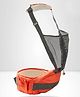 StarAndDaisy Baby Deer Series 6 in 1 Multipurpose Strong Baby Carrier with Upgraded Breathable Air Fabric & Ergonomic Design Cushion Padding for Baby Comfort (Orange)