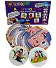 LITTLEFOLKS Preschool Busy Book |Affirmations Flash Cards-Velcro Activity|Birthday Gifts for Kids Age1-5 |Toddlers Busy Binder|Travel Friendly Toy|Inculcates Good Habits