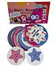 Littlefolks Pull and Stick Velcro Activity Book|Daily Routine Round Book|Reward Chart- Bedtime Routine for Toddler|Toddlers Busy Binder|Travel Friendly|Good manners|Age 1-5 Years